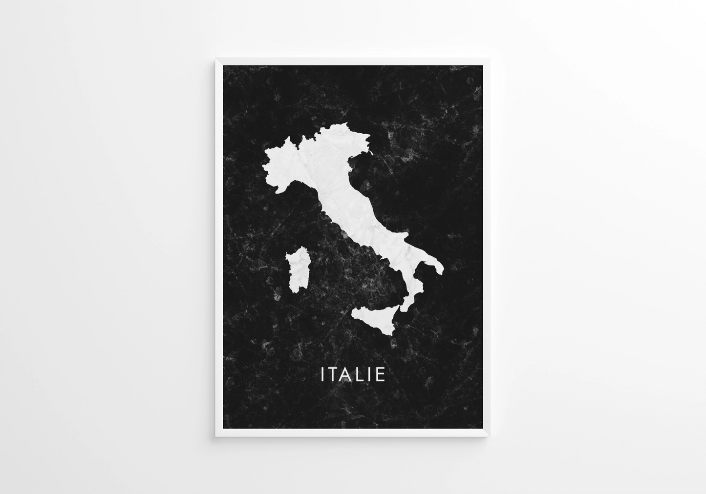 Poster carte Italie
