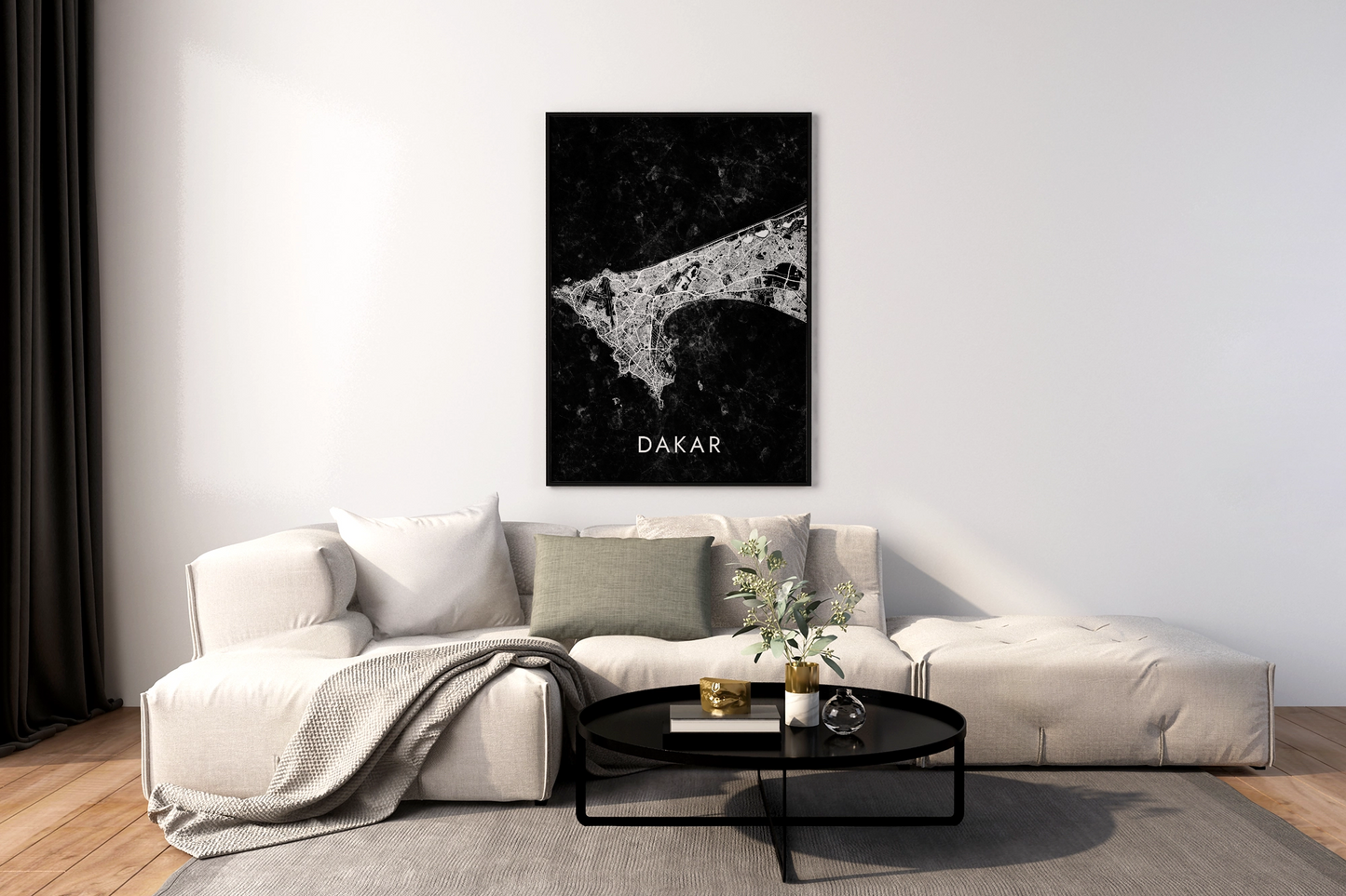 Poster Ville de Dakar