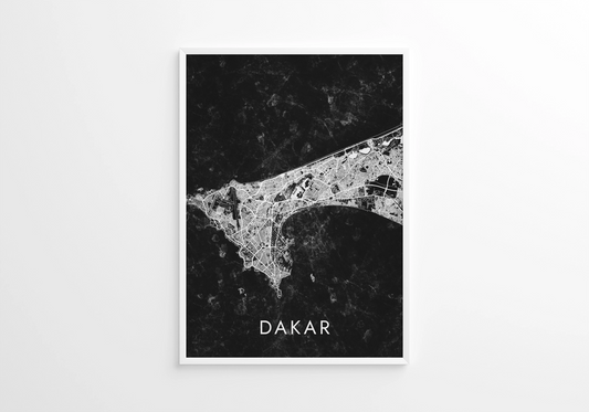 Poster Ville de Dakar